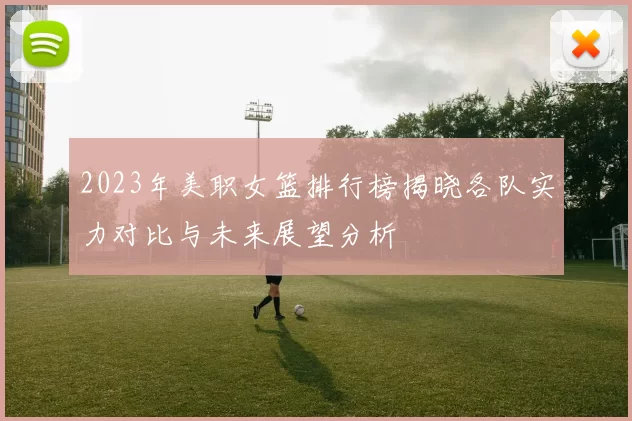2023年美职女篮排行榜揭晓各队实力对比与未来展望分析